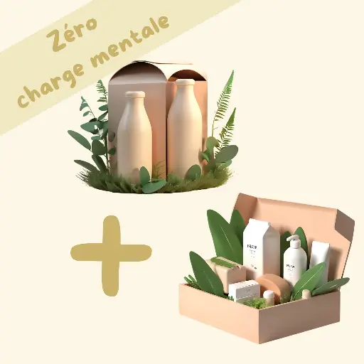 Box lait + produits